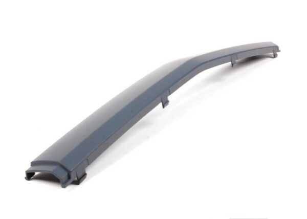 BMW E65 Front Bumper License Plate Number Removes Strip Trim ORIGINAL 5111714218 - Image 4