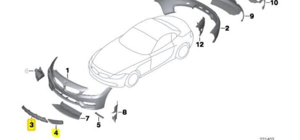 NEW GENUINE OEM 51117903744
