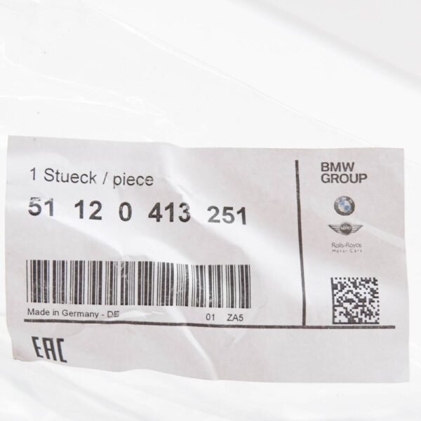 Mini R56 JCW Rear Width Extension Black Left 51120413251 NEW GENUINE