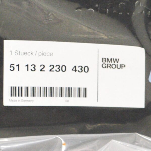 BMW 5 E34 trunk lid cover 51132230430 2230430 new - Image 4