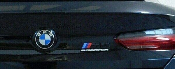 BMW 8' F91 F92 M8 Competition Black Rear Coat of Arms for Trunk 51148098328 Auten - Image 4