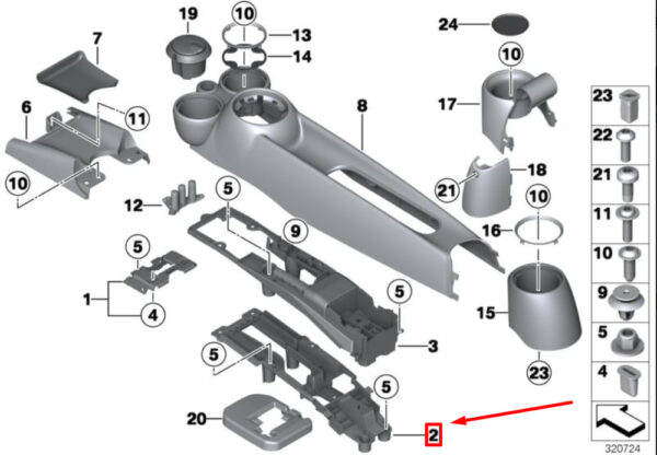 NEW GENUINE OEM 51162752947 2752947