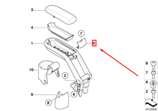 NEW OEM ORIGINAL 51162756045
