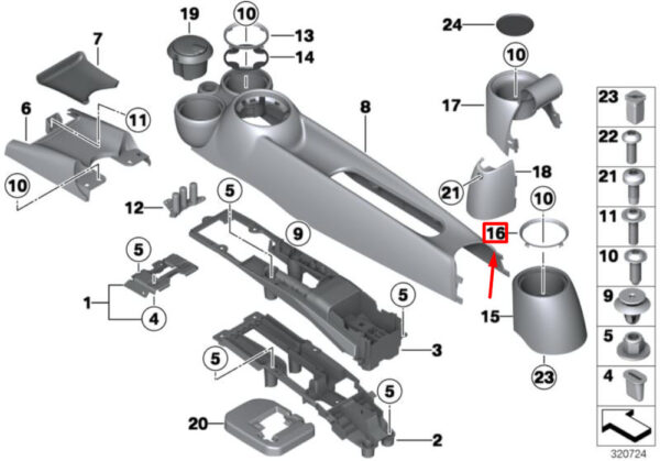 NEW GENUINE OEM 2756169 51162756169