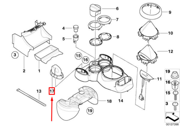 NEW GENUINE OEM 7055865 51167055865