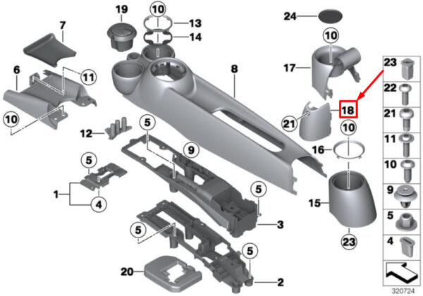 NEW GENUINE OEM 51169185112 9185112
