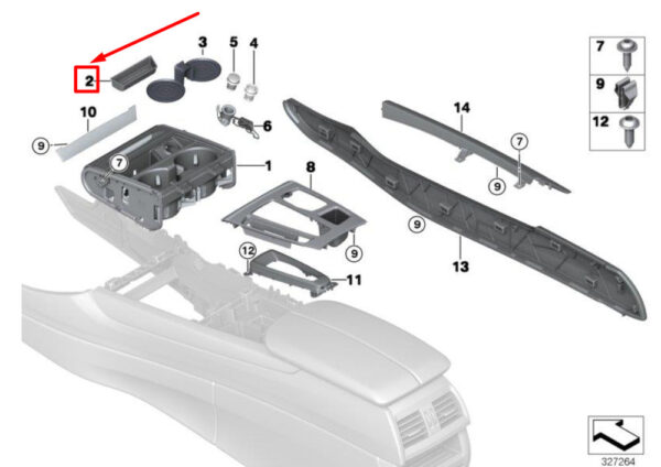 NEW ORIGINAL OEM 51169267952