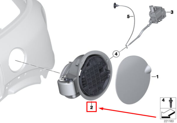 NEW ORIGINAL OEM 51179808991