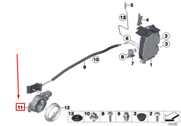NEW GENUINE OEM 2753717 51212753717