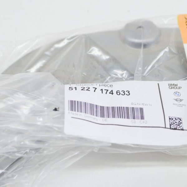 BMW 5 E60 Rear Left Door Adapter Plate 7174633 51227174633 NEW ORIGINAL