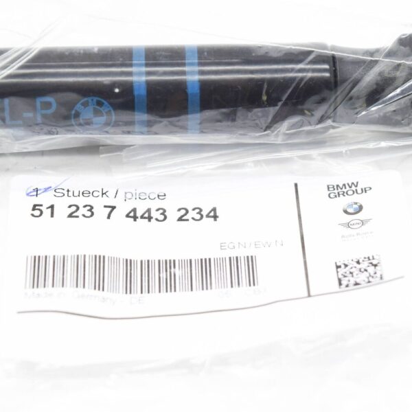 BMW M8 convertible F91 gas pressure spring for bonnet front 51237443234 NEW original
