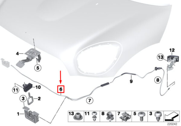 NEW GENUINE OEM 51239801597 9801597