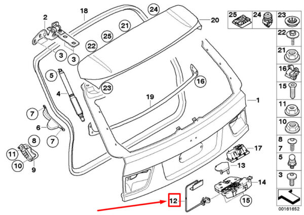 NEW ORIGINAL OEM 51247170936