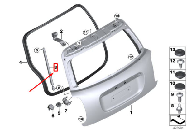 NEW GENUINE OEM 7300845 51247300845