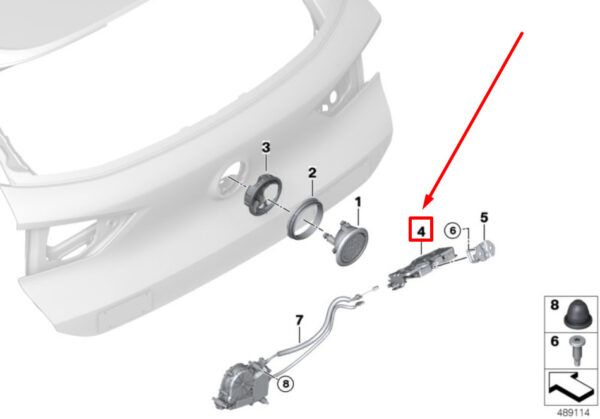 NEW GENUINE OEM 51247464411