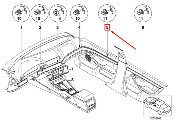 NEW ORIGINAL OEM 51412694092 2694092