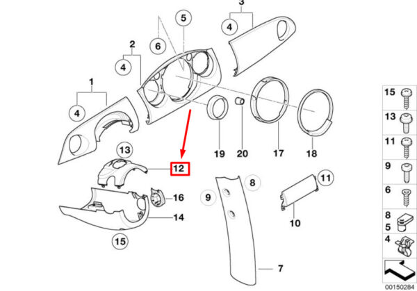 NEW GENUINE OEM 51457135354 7135354