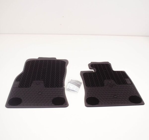 MINI R56 Front Rubber Floor Mats All Weather Set 51472243906 LHD NEW GENUINE - Image 5