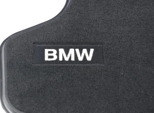 BMW 2 Coupe F22, F87 floor mat set rear 51472297428 2297428 NEW ORIGINAL - Image 4