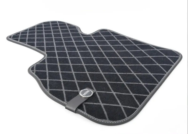 Mini Countryman F60 Floor Mat Set Front Left Handlebar 51472447609 NEW Original - Image 5