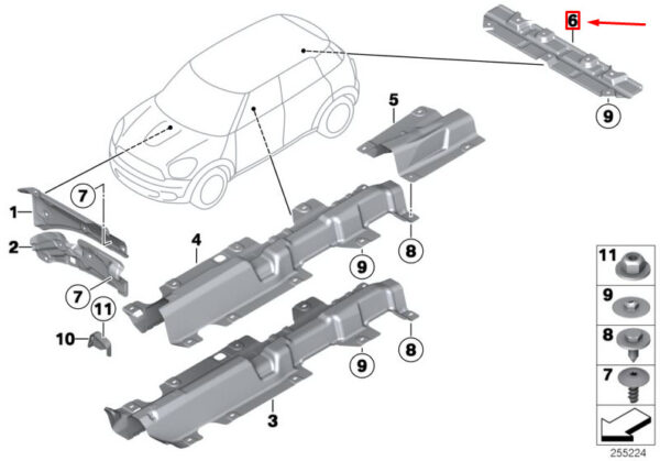 NEW GENUINE OEM 51489807158