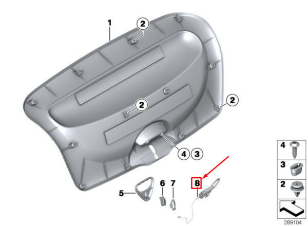 NEW OEM ORIGINAL 51492758991