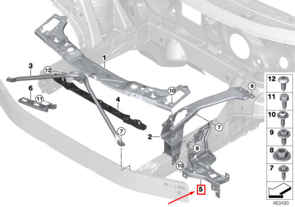 NEW OEM ORIGINAL 51647351536