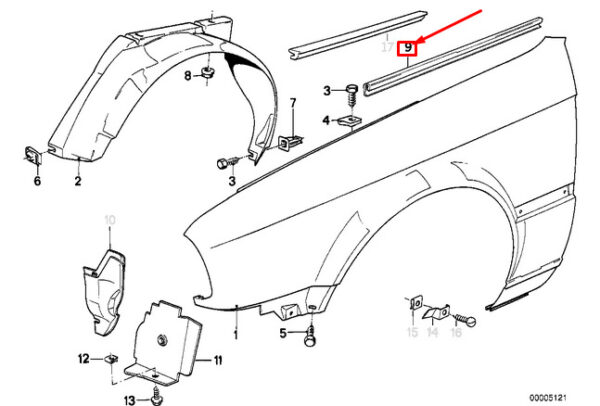 NEW GENUINE OEM 51711933209