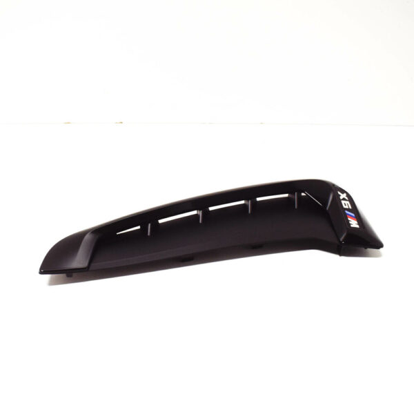 NEW BMW X6 M F86 FRONT LEFT FENDER M ORNAMENTAL GRILLE TRIM 51712354933 ORIGINAL - Image 5