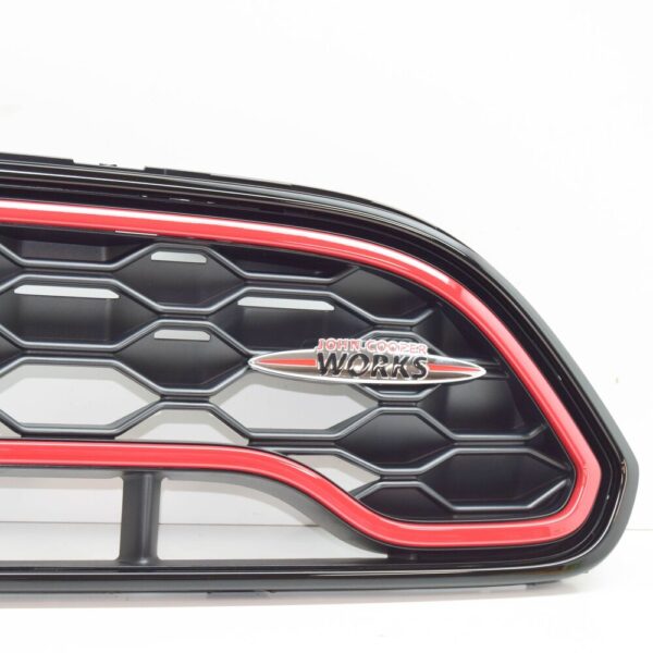 MINI COUNTRYMAN JCW F60 Front Piano Black Hood Grill 51712414981 NEW GENUINE