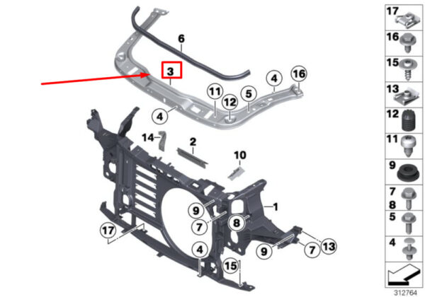 NEW GENUINE OEM 51712751260 2751260