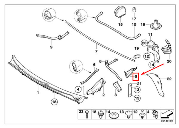 NEW GENUINE OEM 51718232634