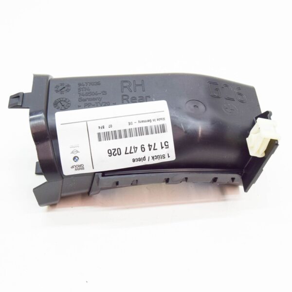 BMW 4 Gran Coupe G26 air duct for right wheel brake 51749477026, original part - Image 4