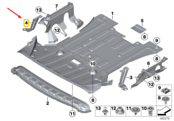 NEW GENUINE OEM 7213678 51757213678