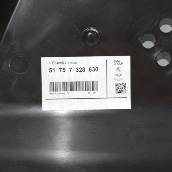 BMW i8 I12 Left Shield Bottom Cover 7328630 51757328630 NEW ORIGINAL