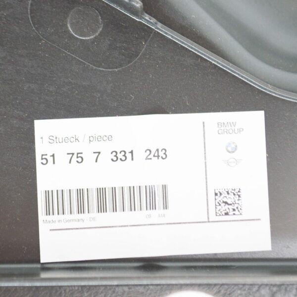 BMW 1 Series F20 top partition equipment 51757331243 7331243 new