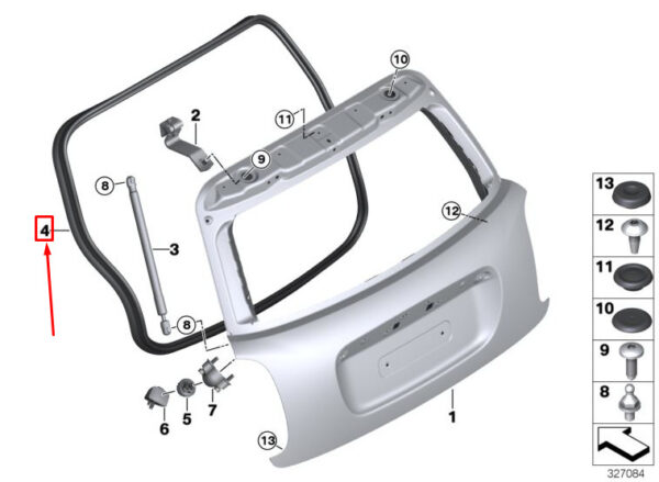 NEW OEM ORIGINAL 51767375849