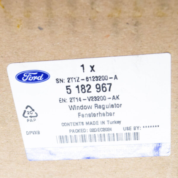 FORD TRANSIT CONNECT MK1 FRONT RIGHT WINDOW REGULATOR 5182967 NEW - Image 6