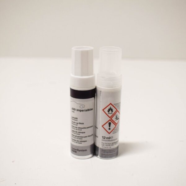 BMW Touch Up Paint Stick Set Code A89 Imperial Blue Metallic 51912148494 NEW - Image 4