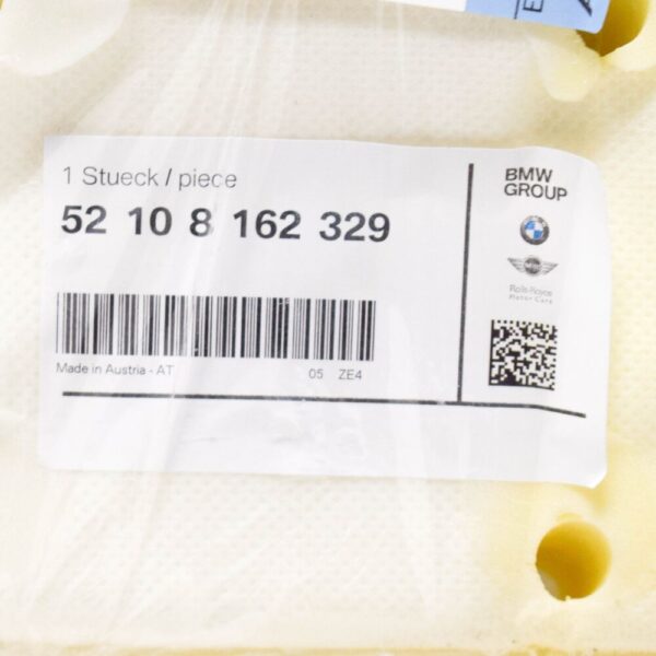 BMW 5 E39 Front Seat Pad 52108162329 8162329 NEW ORIGINAL