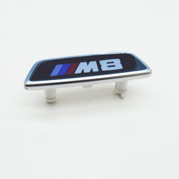 BMW M8 convertible F91 emblem for headrest front seat 52108745045 NEW original