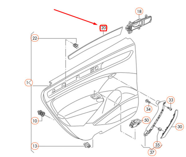 NEW ORIGINAL OEM 561867420BKP1