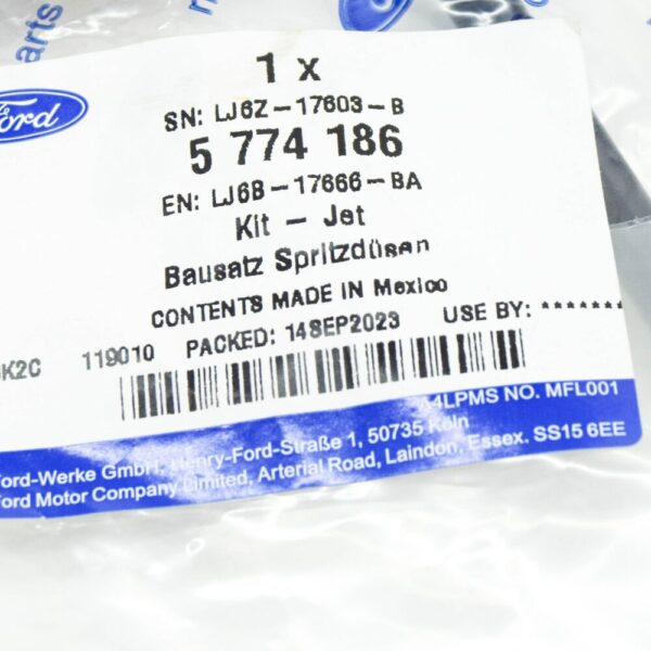 FORD KUGA MK3 WINDSCREEN WASHER JET KIT 5774186 LJ6B-17666-BA NEW GENUINE - Image 6