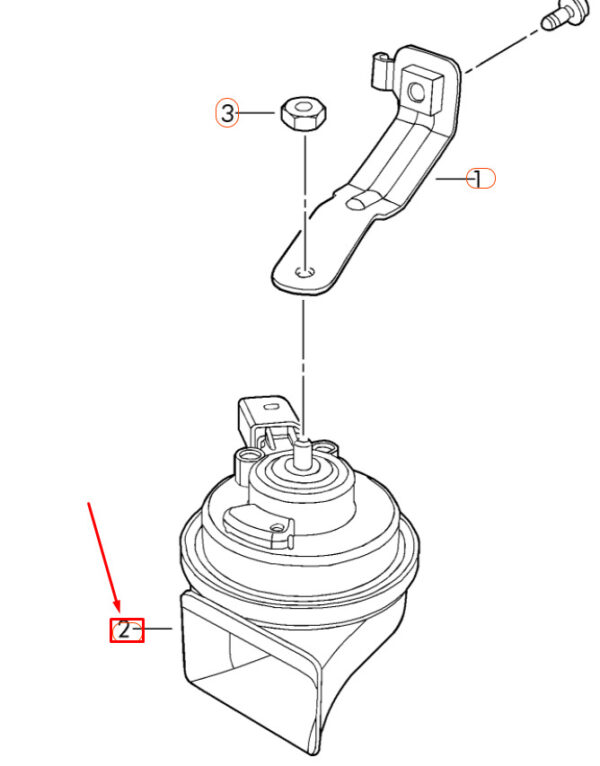 NEW OEM ORIGINAL 5C0951223A