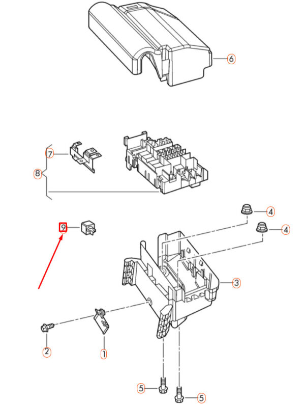 NEW ORIGINAL OEM 5C0951253A