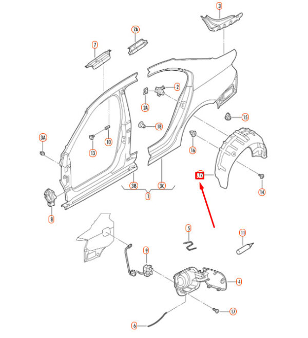 NEW ORIGINAL OEM 5C6810971A