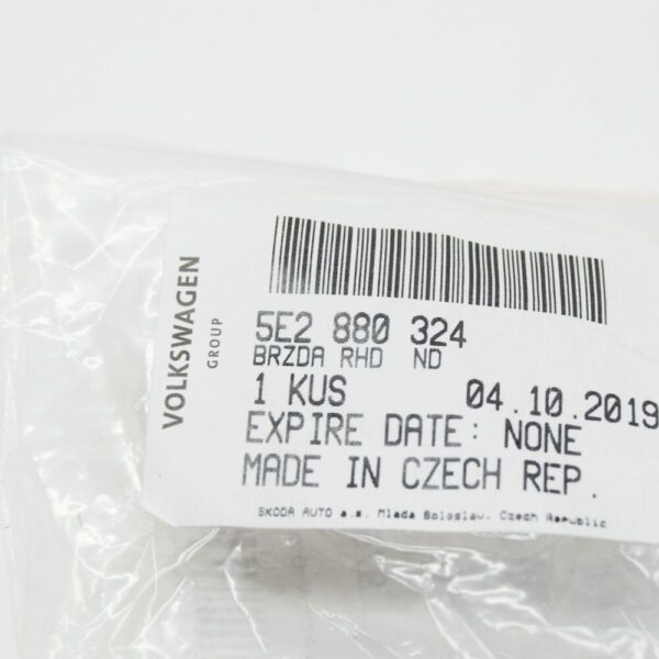 ŠKODA OCTAVIA MK3 5E glove compartment brake element RHD 5E2880324 NEW original - Image 6