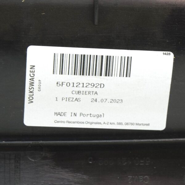 SEAT Leon 5F radiator air deflector bottom 5F0121292D, original part - Image 6
