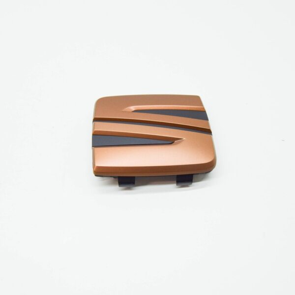 New SEAT LEON 5F1 Front Bumper Grill Emblem 5F0853679C27A Genuine - Image 3