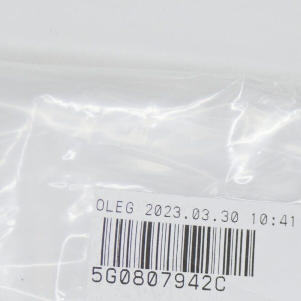 VW GOLF 5G MK7 FRONT RIGHT HEADLIGHT WASHER GUIDE FRAME 5G0807942C NEW GENUINE